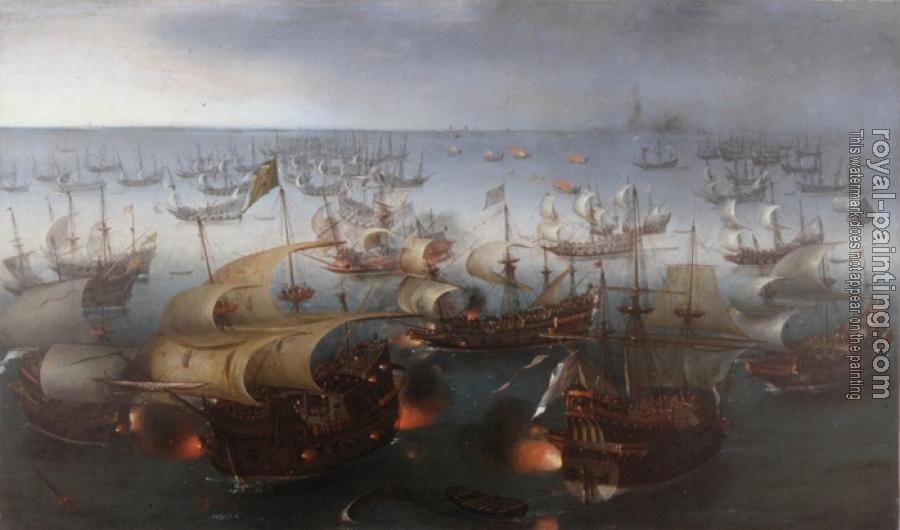 Hendrick Cornelisz Vroom : Day seven of the battle with the Armada